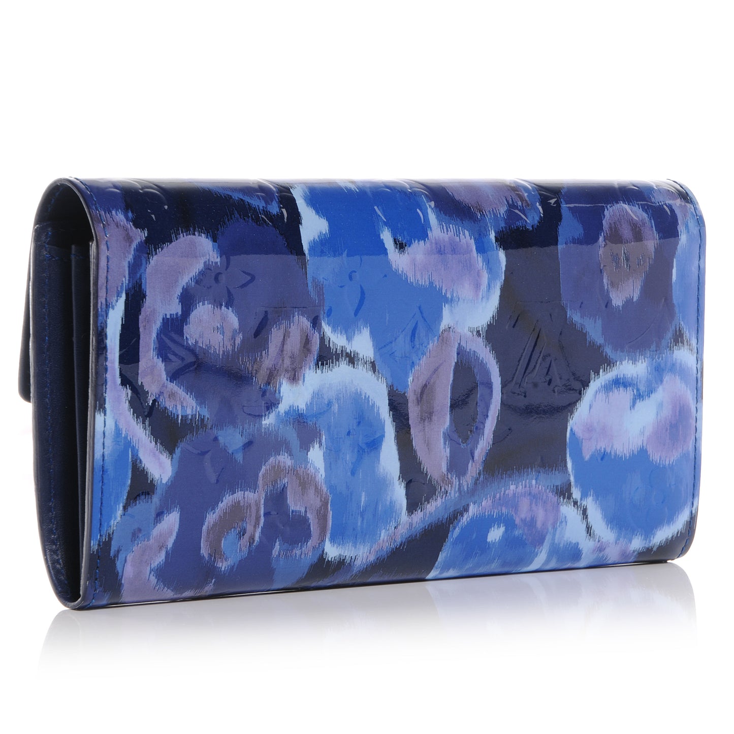 Vernis Ikat Sarah Wallet Grand Blue