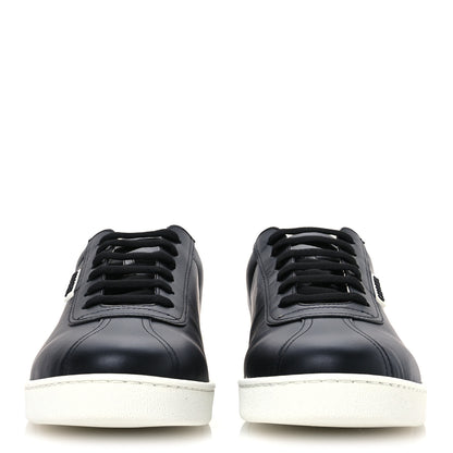 Chanel Calfskin CC Mens Sneakers 11.5 Black 3 of 8