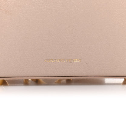 Alexander McQueen Fine Grain Goatskin Box Shoulder Bag 19 Nude 9 of 13