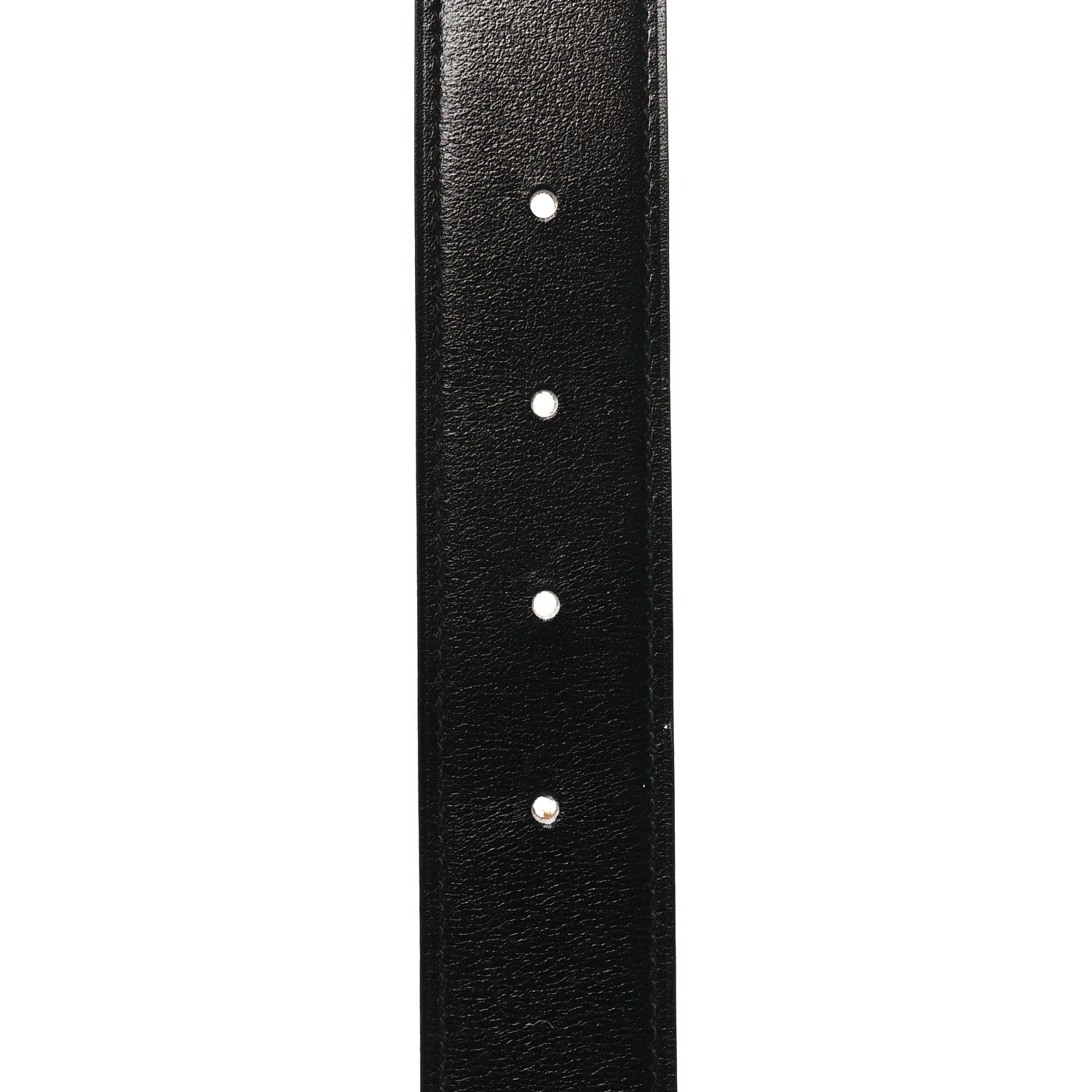 Hermes Box Togo 32mm H Belt 75 85/34 Black Gold 5 of 8