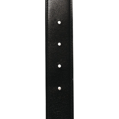Hermes Box Togo 32mm H Belt 75 85/34 Black Gold 5 of 8