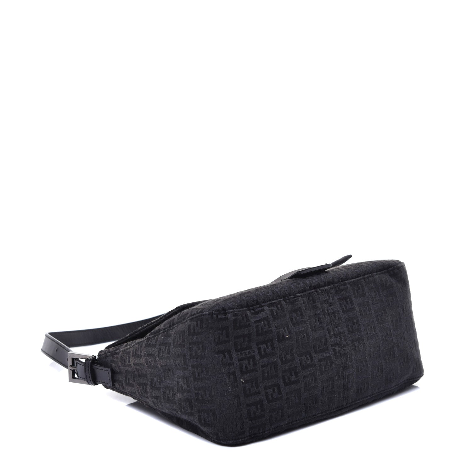 Fendi Zucchino Mama Baguette Black 4 of 8