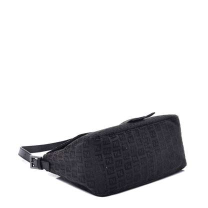 Fendi Zucchino Mama Baguette Black 4 of 8