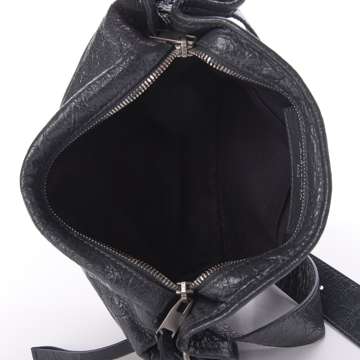 Lambskin Classic Hardware Neo Lift Hip Bag Anthracite