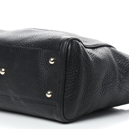 Gucci Pebbled Calfskin Small Soho Top Handle Bag Black 14 of 14