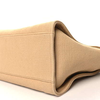 Chanel Mixed Fibers Medium Deauville Tote Beige 11 of 12