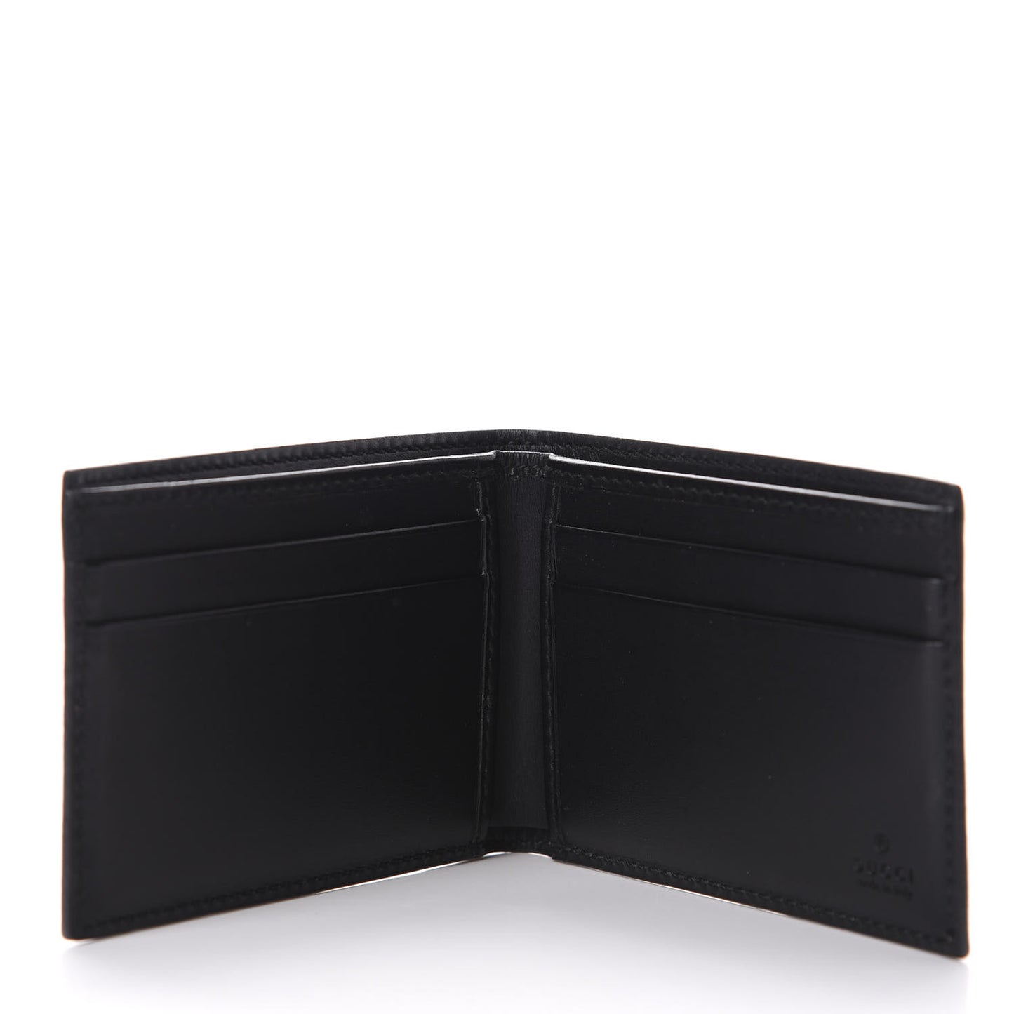GG Supreme Monogram Kingsnake Bi-Fold Wallet Beige