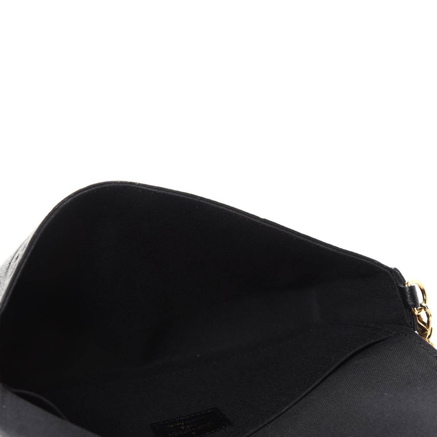 Empreinte Pochette Felicie Chain Wallet Black