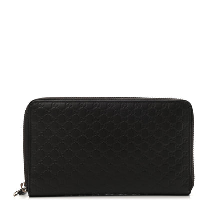 Gucci Microguccissima Large Zip Around Organizer Wallet Testa di Moro 1 of 8