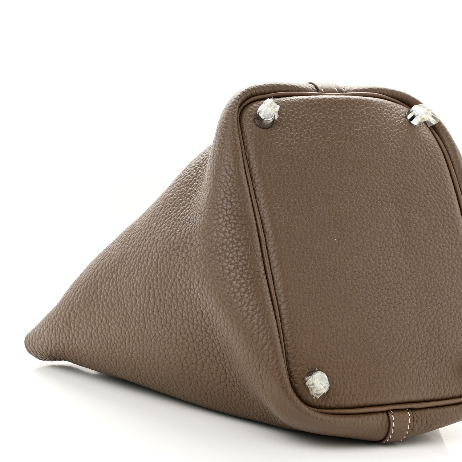 Hermes Taurillon Clemence Picotin Lock 18 PM Etoupe 9 of 13