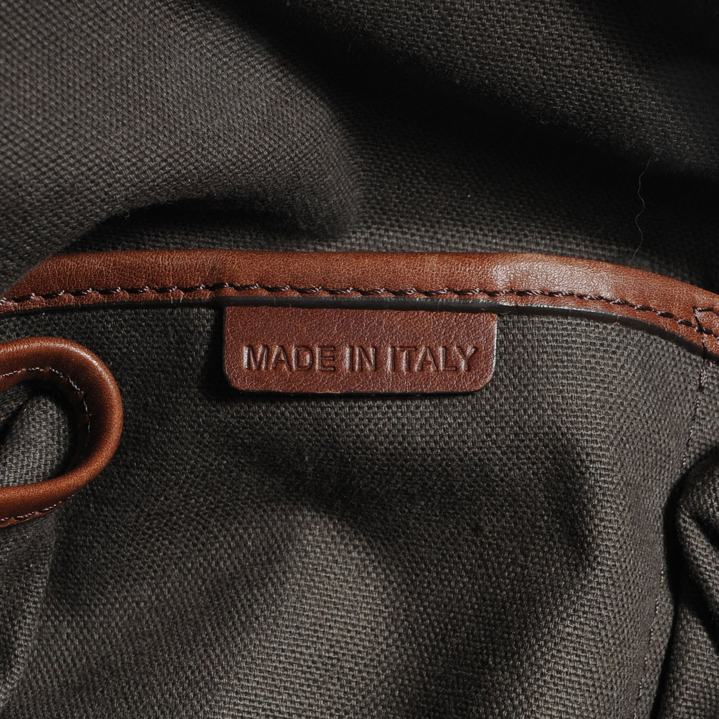 Smoked Check Chain Bag