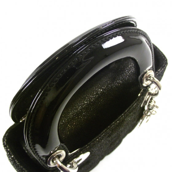 Leather Cannage Mini Lady Dior