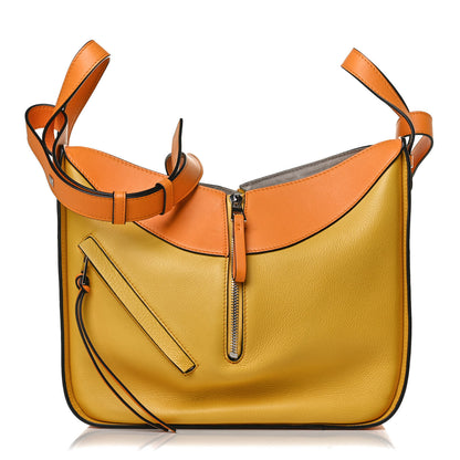 Loewe Calfskin Small Hammock Shoulder Bag Mandarin Yellow 6 of 12