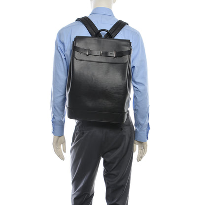 Louis Vuitton Epi Steamer Backpack Black 2 of 17