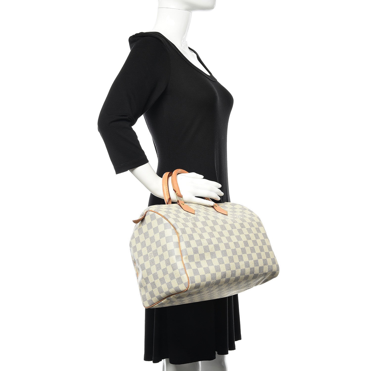Louis Vuitton Damier Azur Speedy 30 2 of 12