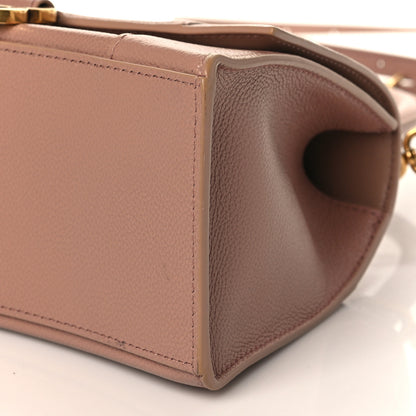 Balenciaga Grained Calfskin Small Hourglass Top Handle Bag Nude Beige 10 of 10