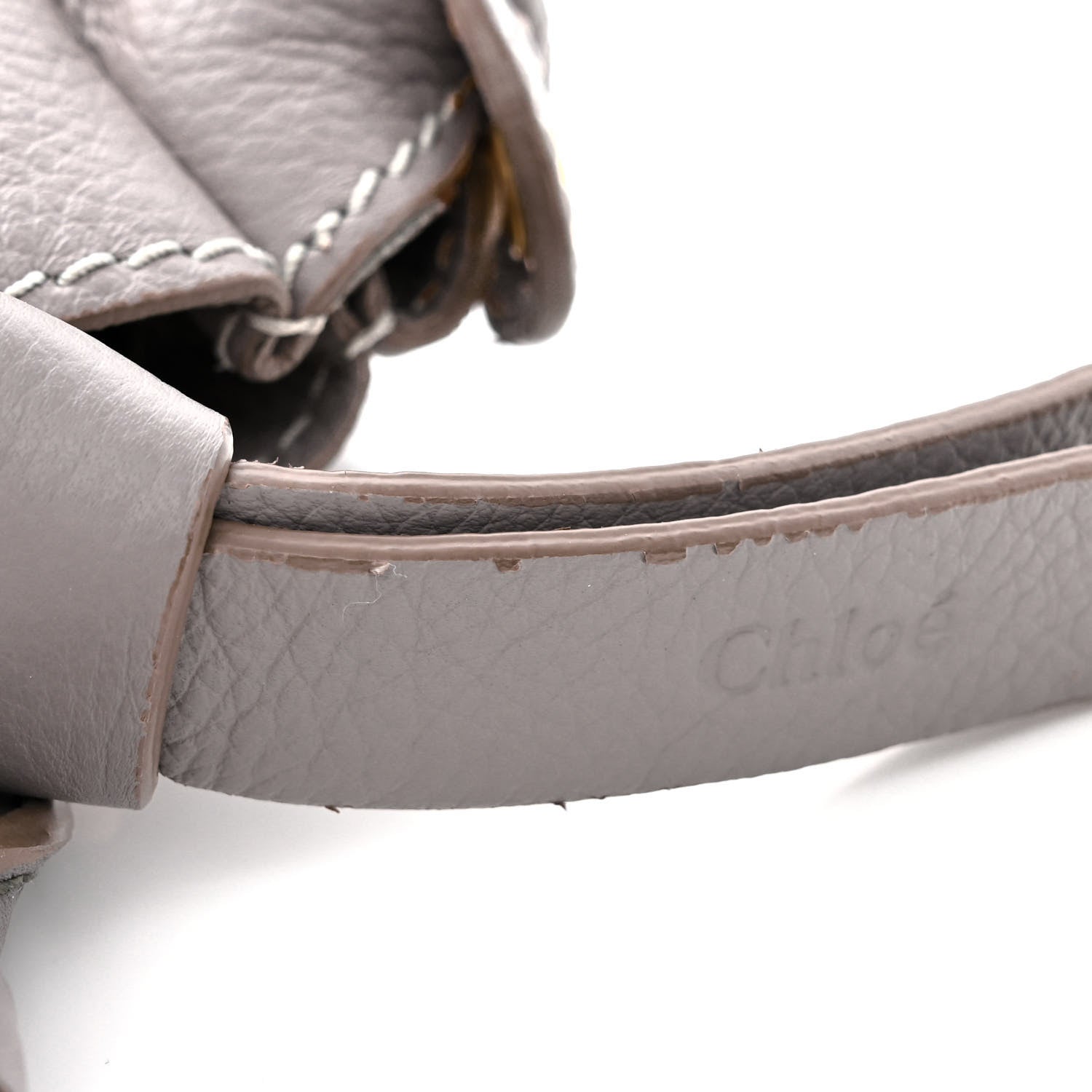 Chloe Calfskin Small Marcie Satchel Cashmere Grey 16 of 16