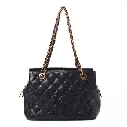 Chanel Caviar Quilted Petit Timeless Tote PTT Black 1 of 9