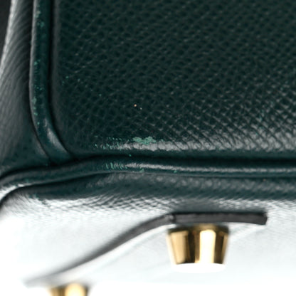 Hermes Epsom Birkin 30 Vert Cypress 15 of 20
