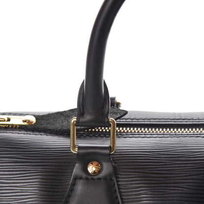 Louis Vuitton Epi Speedy 25 Black 10 of 11