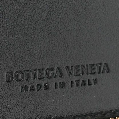 Bottega Veneta Nappa Intrecciato Zip Key Pouch Black 6 of 7