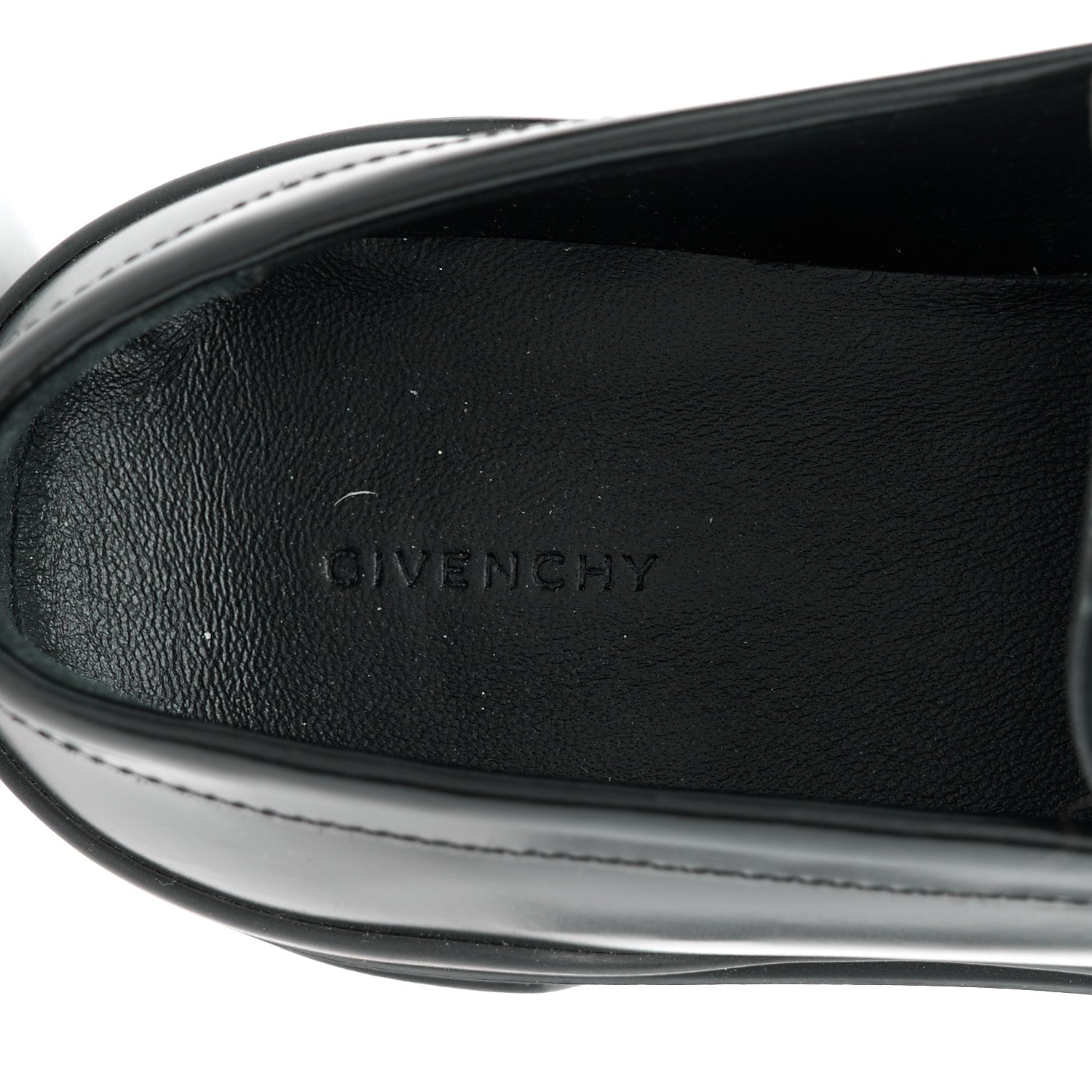 Givenchy Calfskin Terra Moccassins 36 Black 7 of 9
