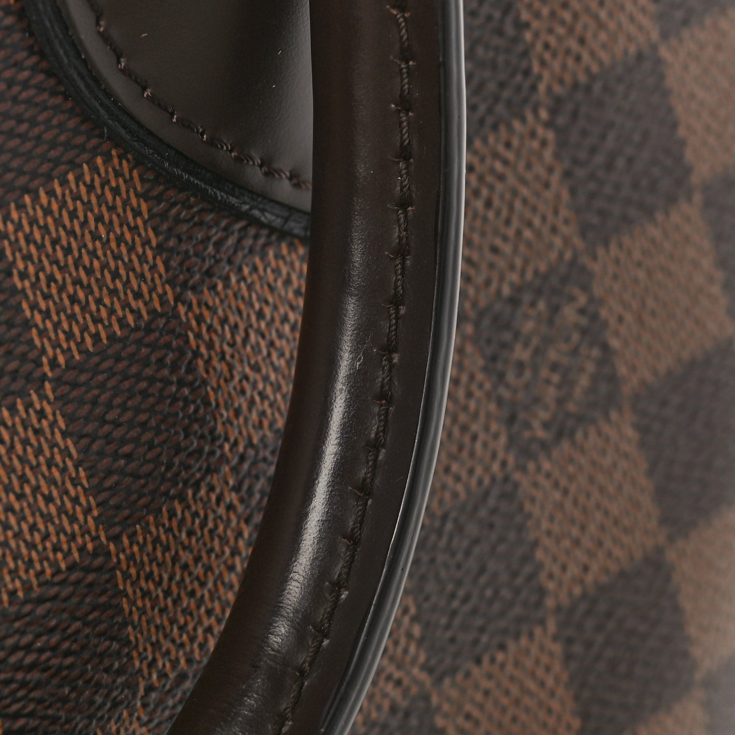 Cuir Taurillon Damier Ebene Normandy Black