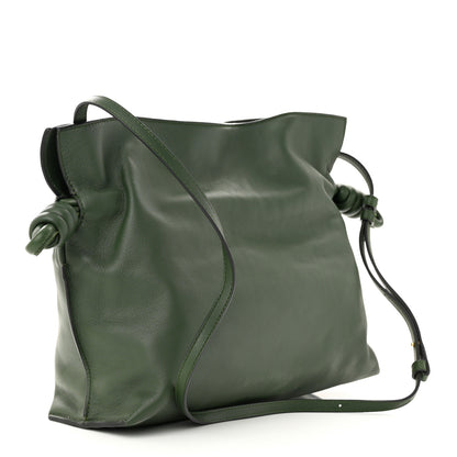 Loewe Calfskin Mini Flamenco Knot Clutch Vintage Khaki 3 of 10
