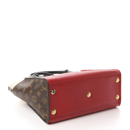 Louis Vuitton Calfskin Monogram On My Side Pirate Red 4 of 10
