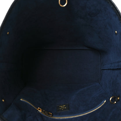 Louis Vuitton Empreinte Monogram Giant Neverfull MM Black 6 of 9
