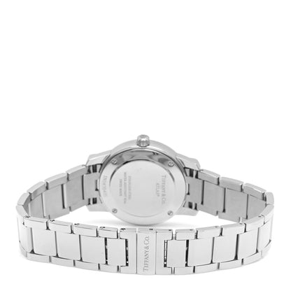 Tiffany Stainless Steel 29mm Atlas 2-Hand Quartz Watch Pink 3 of 5