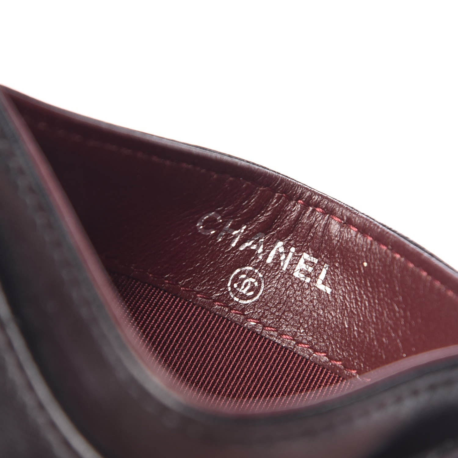 Chanel Lambskin Quilted Card Holder Black 6 of 9