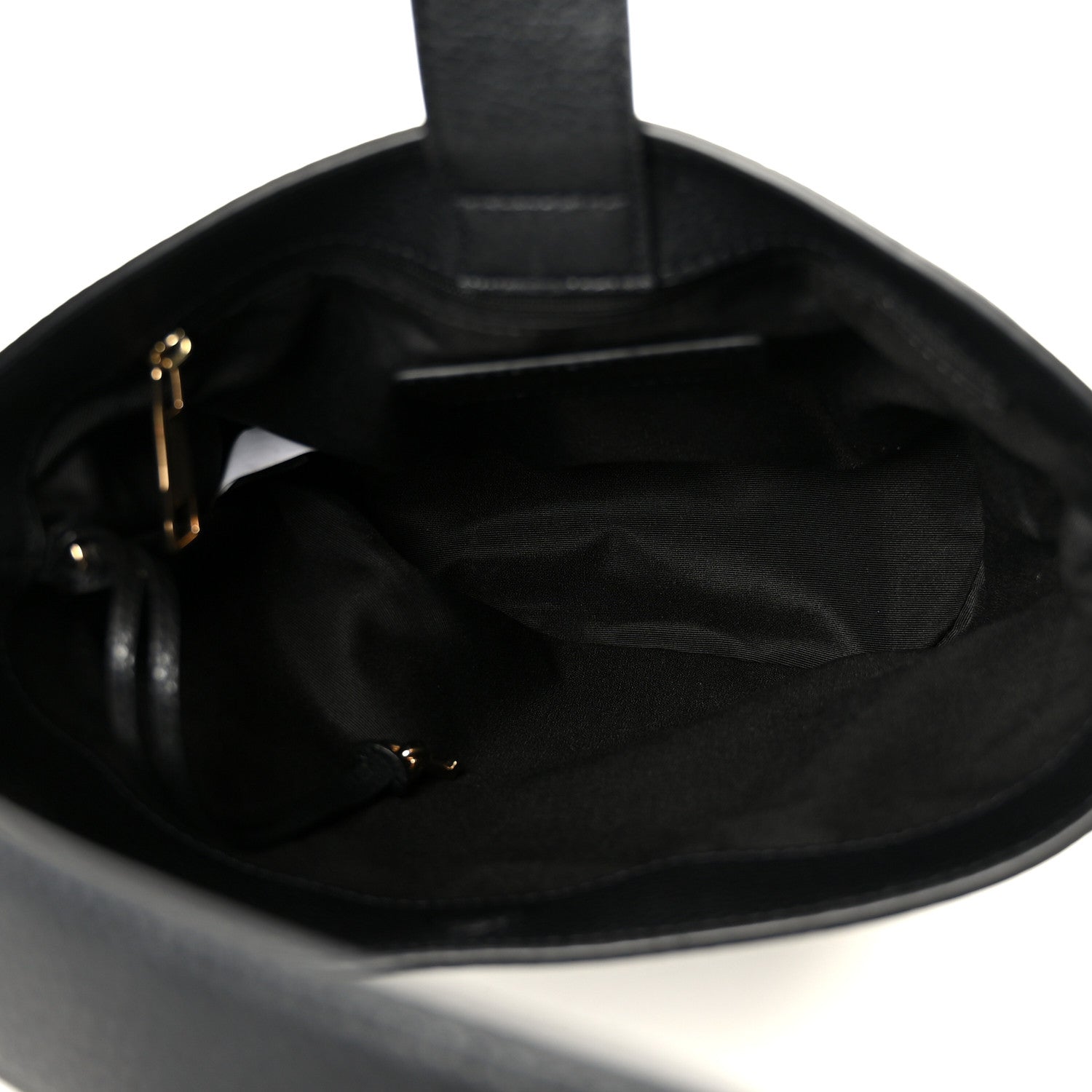 Marc Jacobs Grained Calfskin Drifter Bucket Bag Black 5 of 12