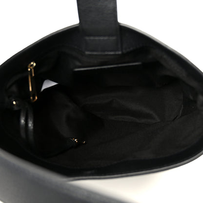 Marc Jacobs Grained Calfskin Drifter Bucket Bag Black 5 of 12