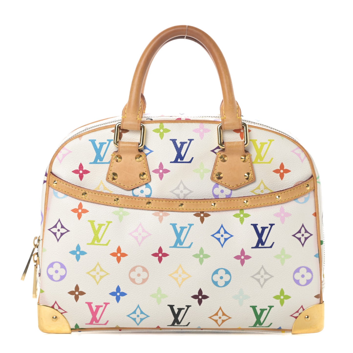 Monogram Multicolor Trouville White
