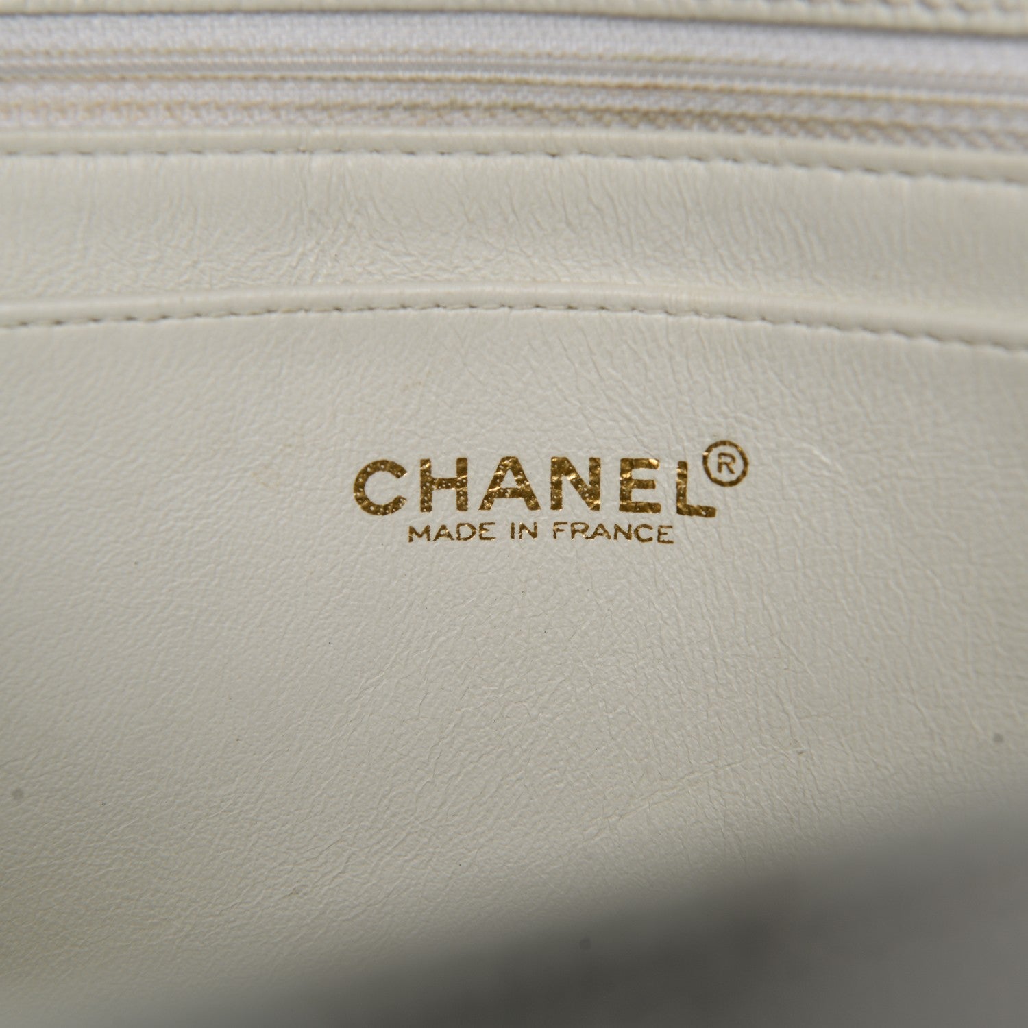 Chanel Caviar Quilted Bekko Jumbo Single Flap White 6 of 10