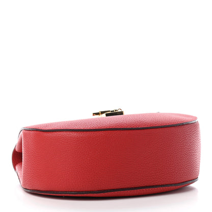 Chloe Grained Lambskin Drew Shoulder Bag Plaid Red 4 of 8