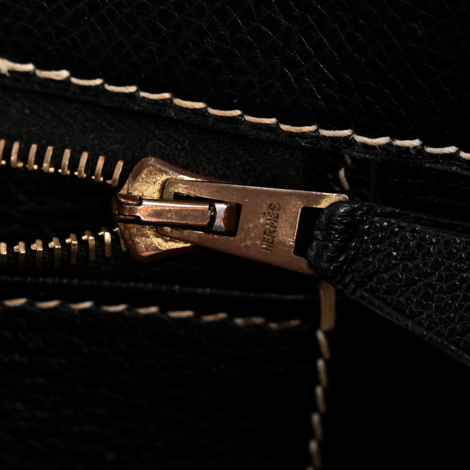 Hermes Courchevel Whitebus 39 Black 11 of 13