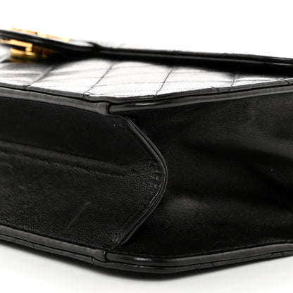 Chanel Lambskin Quilted Medium Single Flap Black 10 of 10