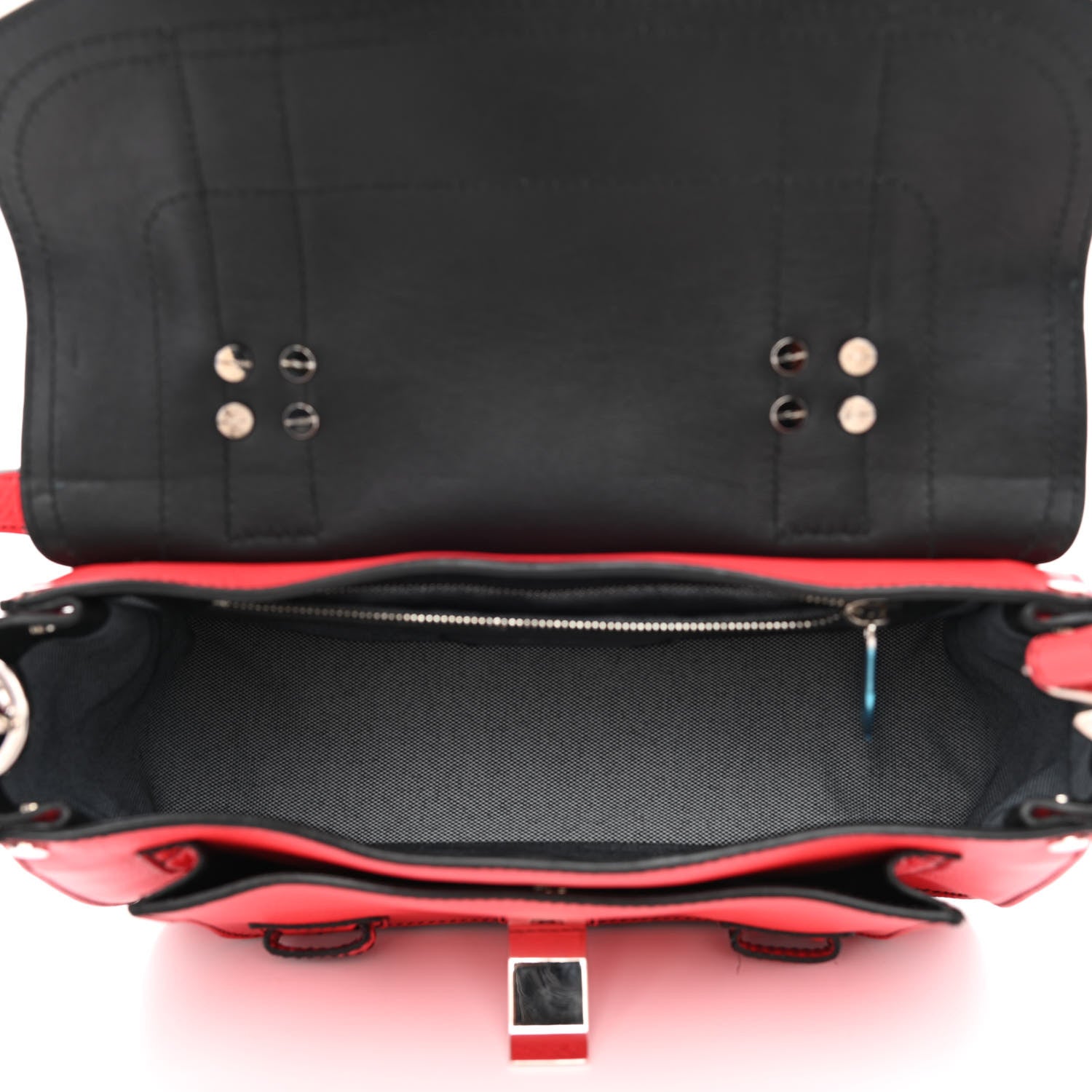 Proenza Schouler Lambskin Tiny PS1 Satchel Red 5 of 10