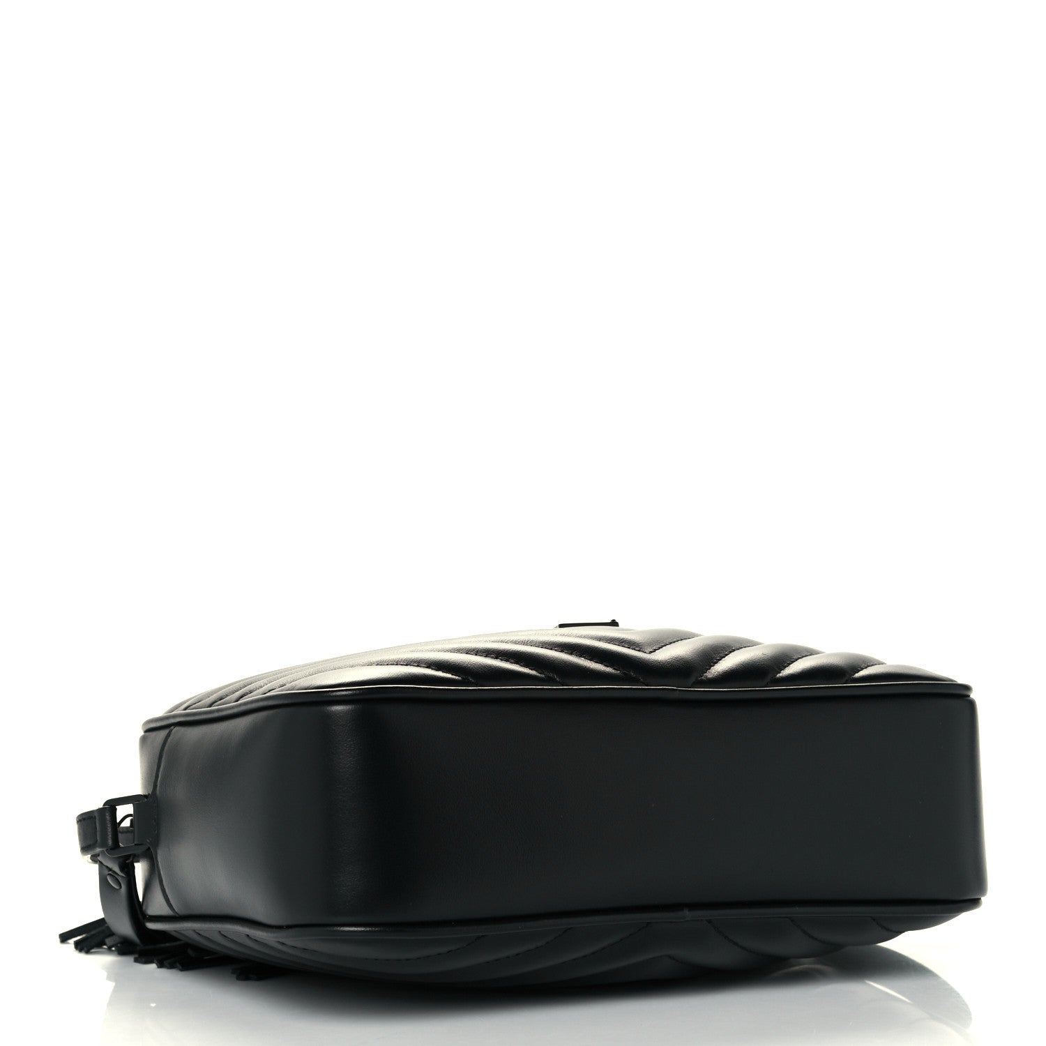 Saint Laurent Calfskin Matelasse Monogram Lou Camera Bag Black 4 of 10
