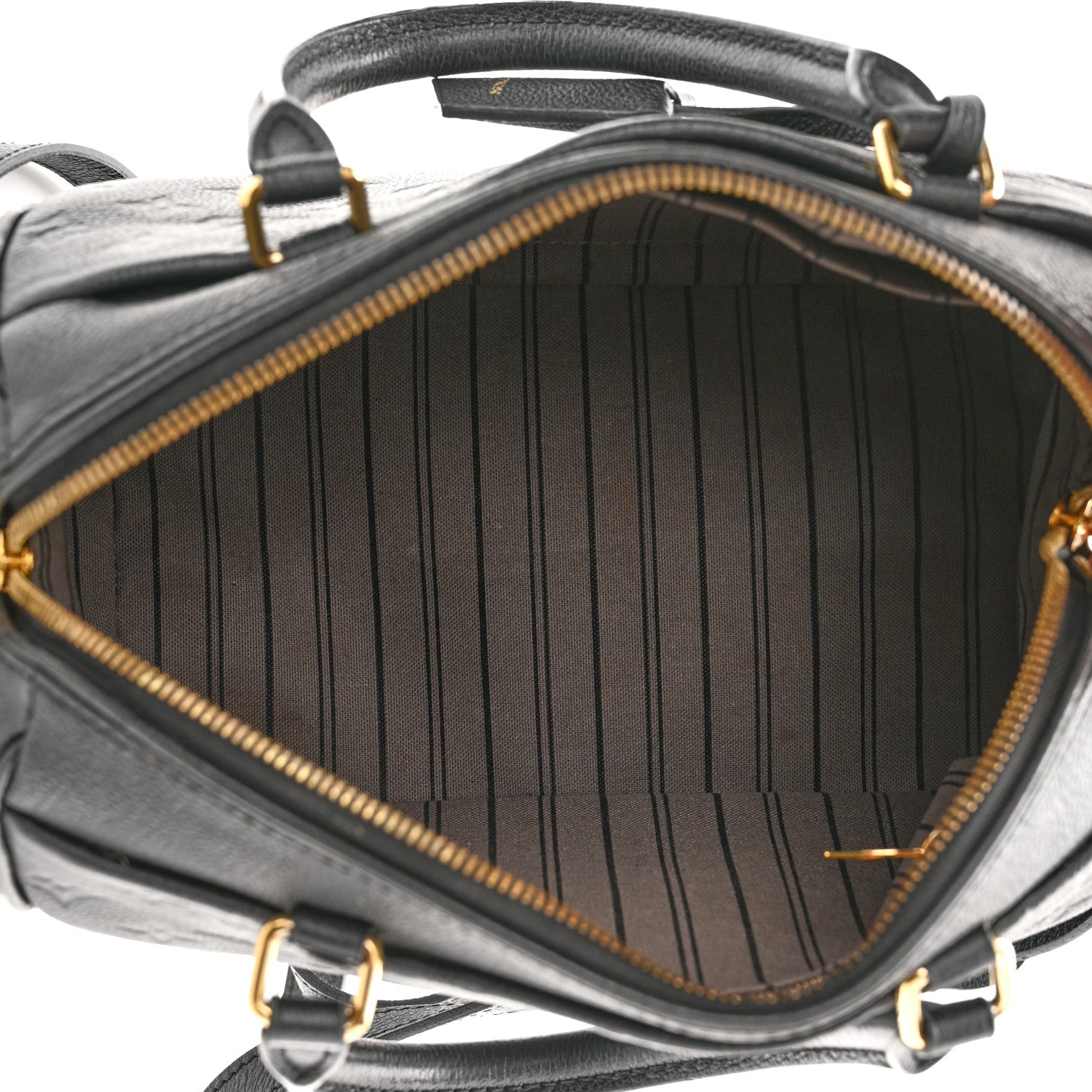 Louis Vuitton Empreinte Speedy Bandouliere 25 NM Black 5 of 13