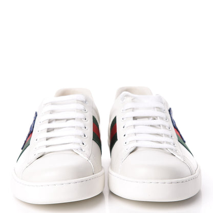 Gucci X DISNEY Calfskin Web Three Little Pigs Embroidered Mens Ace Sneakers 9.5 White Red Green 2 of 11