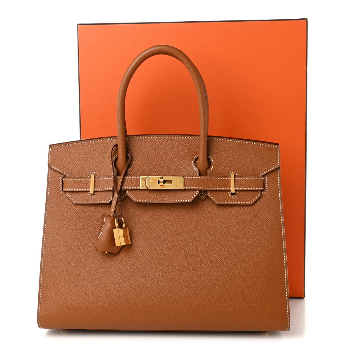 Hermes Epsom Birkin Sellier 30 Gold 11 of 11