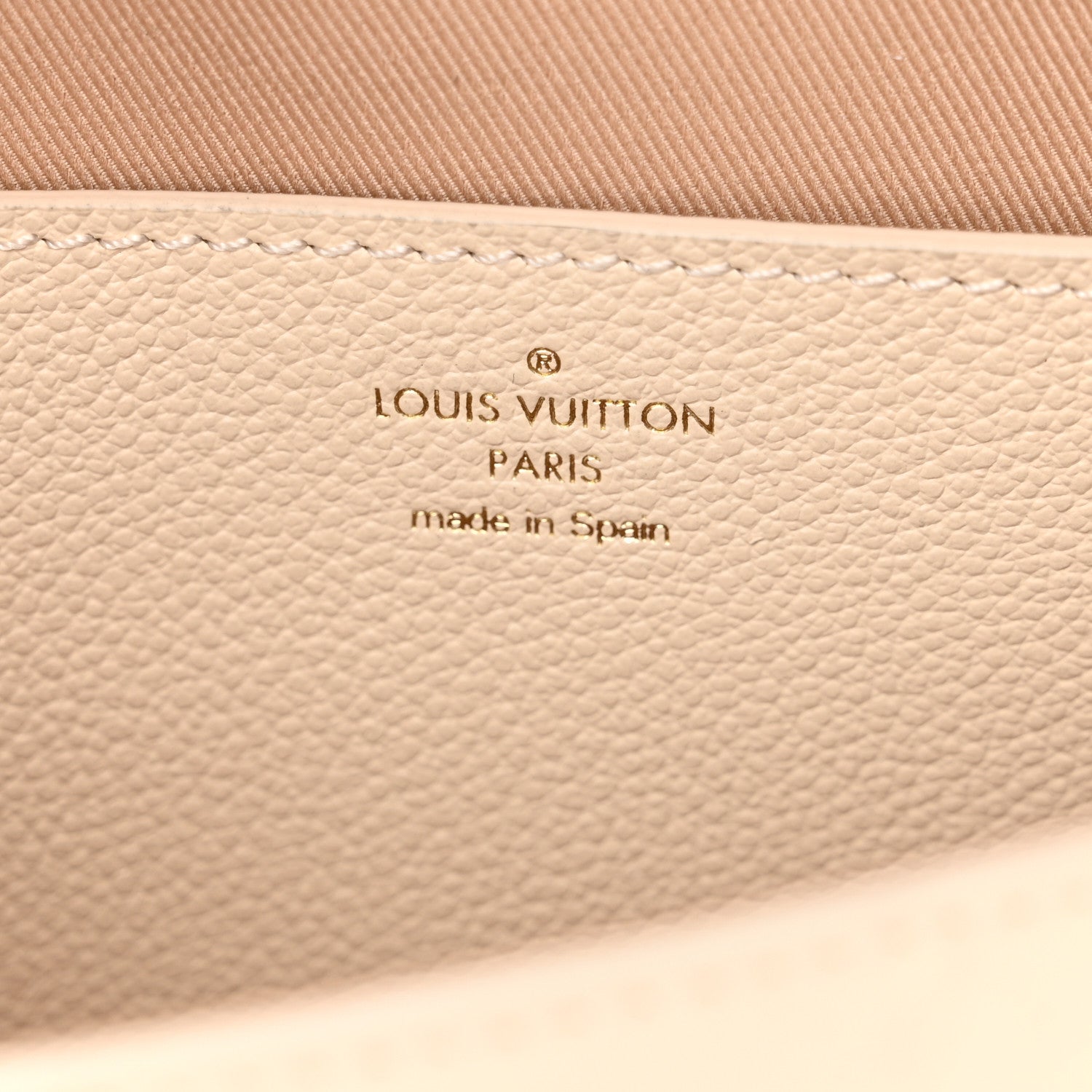 Louis Vuitton Empreinte Metis Wallet On Chain Cream 6 of 10