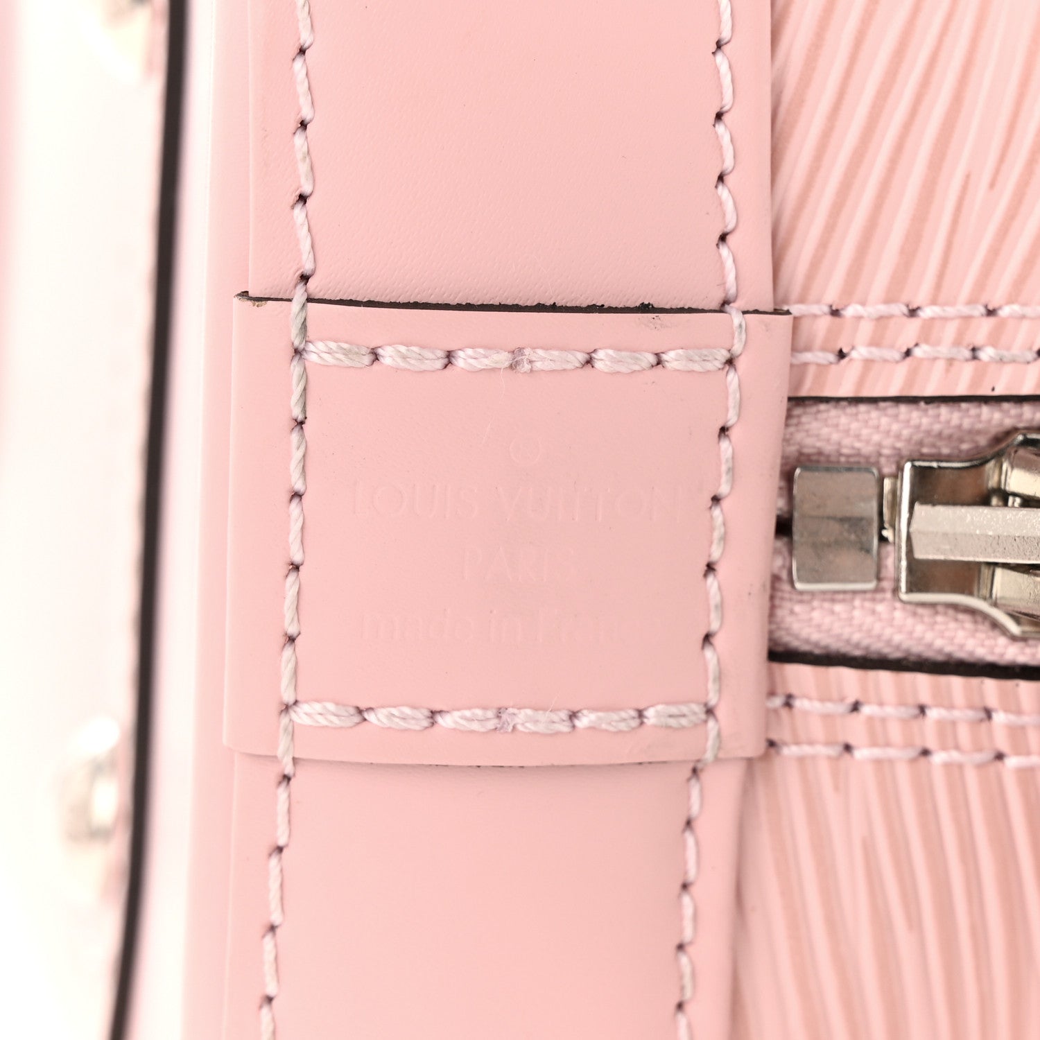 Louis Vuitton Epi Alma BB Rose Ballerine 6 of 16
