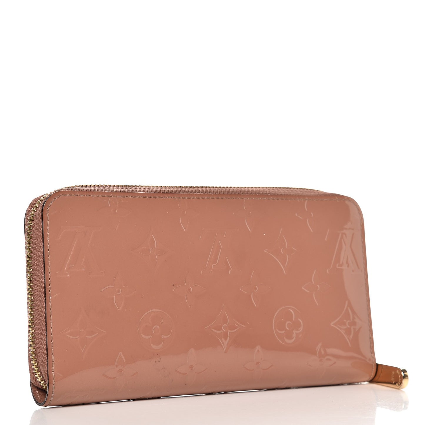 Vernis Zippy Wallet Rose Velours