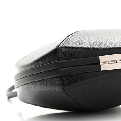 Hermes Chevre Chamkila Clou Medor Clutch Black 8 of 9