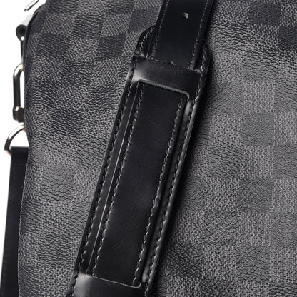 Louis Vuitton Damier Graphite Keepall Bandouliere 55 10 of 18