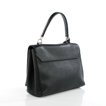 Louis Vuitton Calfskin Lockme II Top Handle Black 3 of 7